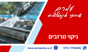 ניקוי מרזבים